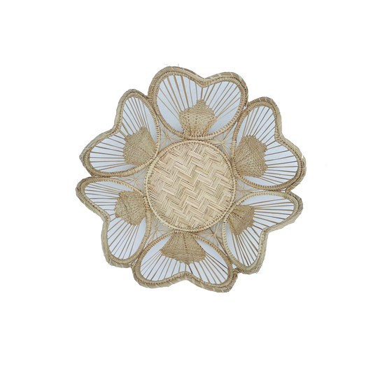 Flora Weave Basket-Natural